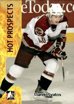 #363 Marek Svatos - Hershey Bears - 2005-06 In The Game Heroes and Prospects Hockey