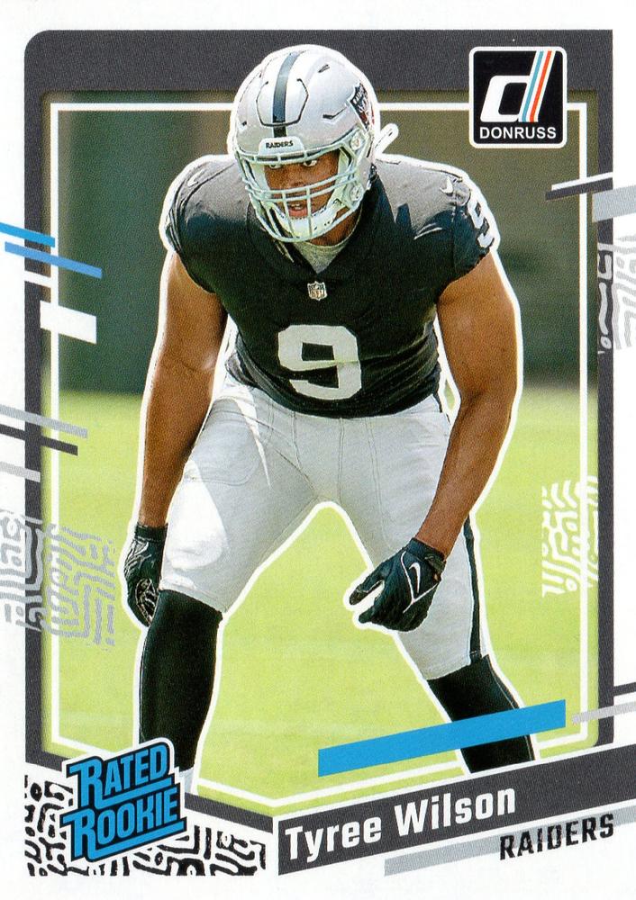 #363 Tyree Wilson - Las Vegas Raiders - 2023 Donruss Football