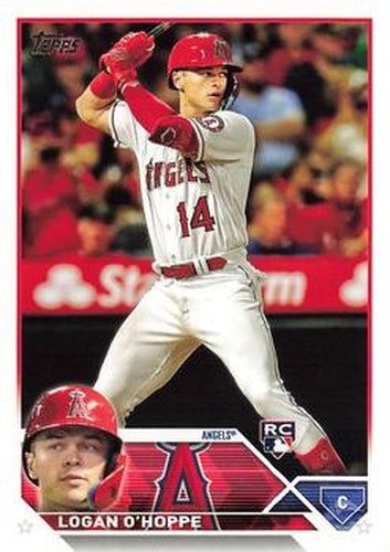 #363 Logan O'Hoppe - Los Angeles Angels - 2023 Topps Baseball