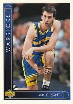 #363 Josh Grant - Golden State Warriors - 1993-94 Upper Deck Basketball