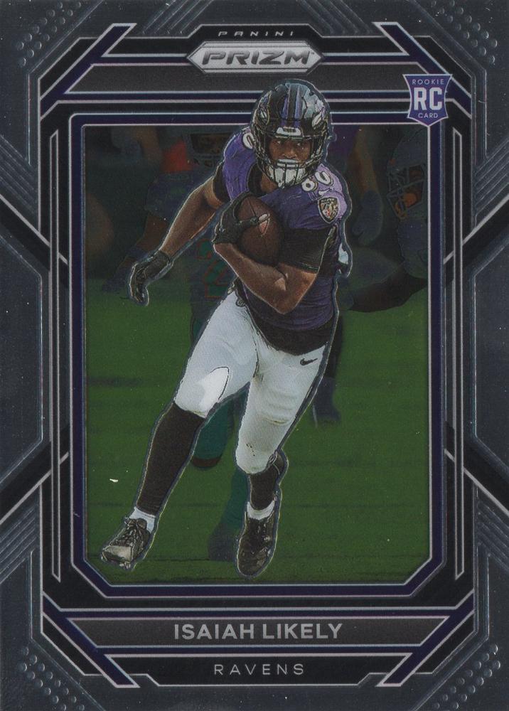 #363 Isaiah Likely - Baltimore Ravens - 2022 Panini Prizm Football
