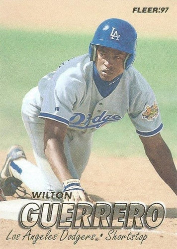 #363 Wilton Guerrero - Los Angeles Dodgers - 1997 Fleer Baseball
