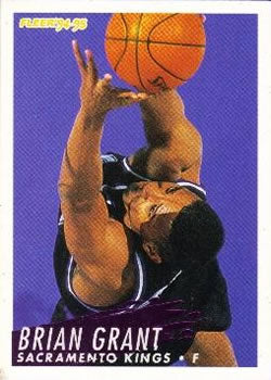 #363 Brian Grant - Sacramento Kings - 1994-95 Fleer Basketball
