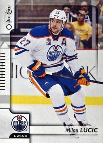 #363 Milan Lucic - Edmonton Oilers - 2017-18 O-Pee-Chee Hockey