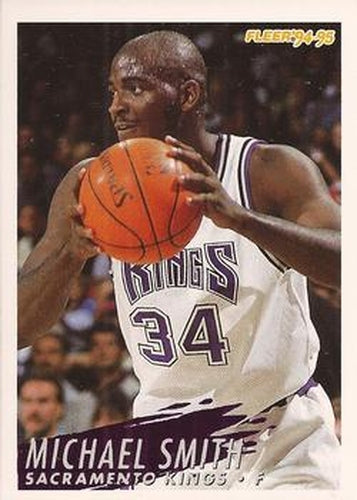 #364 Michael Smith - Sacramento Kings - 1994-95 Fleer Basketball