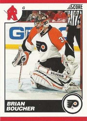 #364 Brian Boucher - Philadelphia Flyers - 2010-11 Score Hockey