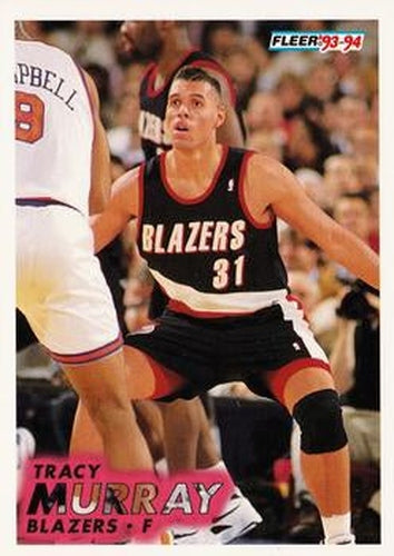 #364 Tracy Murray - Portland Trail Blazers - 1993-94 Fleer Basketball