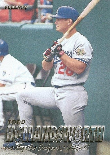#364 Todd Hollandsworth - Los Angeles Dodgers - 1997 Fleer Baseball