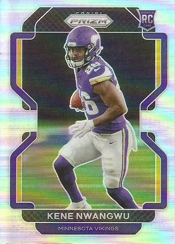 #364 Kene Nwangwu - Minnesota Vikings - 2021 Panini Prizm - Silver Football