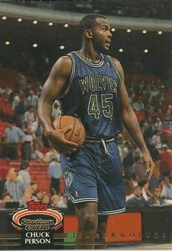 #364 Chuck Person - Minnesota Timberwolves - 1992-93 Stadium Club Basketball