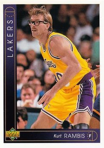 #364 Kurt Rambis - Los Angeles Lakers - 1993-94 Upper Deck Basketball
