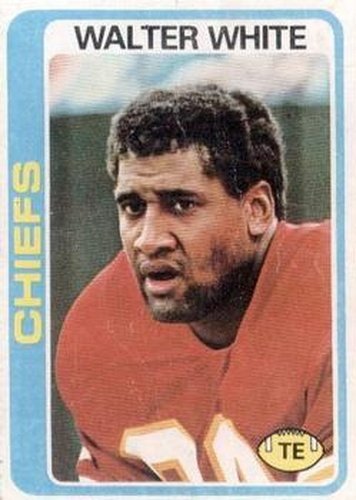 #364 Walter White - Kansas City Chiefs - 1978 Topps Football