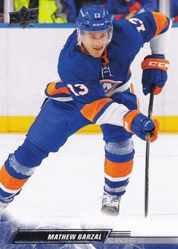 #365 Mathew Barzal - New York Islanders - 2022-23 Upper Deck Hockey
