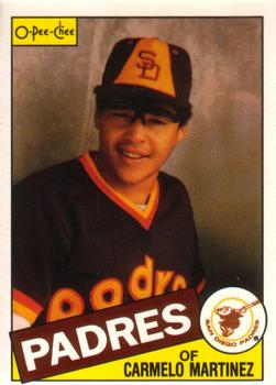 #365 Carmelo Martinez - San Diego Padres - 1985 O-Pee-Chee Baseball