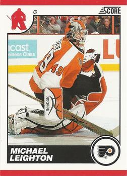 #365 Michael Leighton - Philadelphia Flyers - 2010-11 Score Hockey