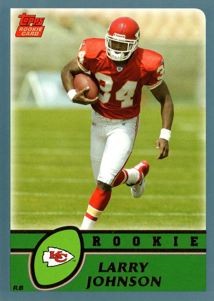 #365 Larry Johnson - Kansas City Chiefs - 2003 Topps Football