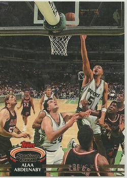#365 Alaa Abdelnaby - Boston Celtics - 1992-93 Stadium Club Basketball