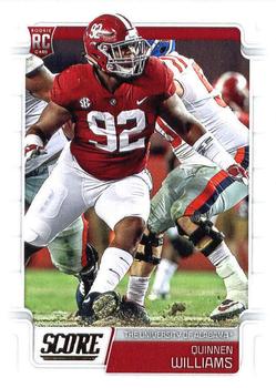 #365 Quinnen Williams - Alabama Crimson Tide - 2019 Score Football