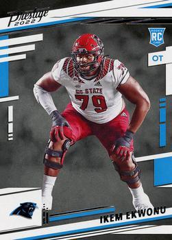 #365 Ikem Ekwonu - Carolina Panthers - 2022 Panini Prestige Football