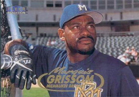 #365 Marquis Grissom - Milwaukee Brewers - 1998 Fleer Tradition Baseball