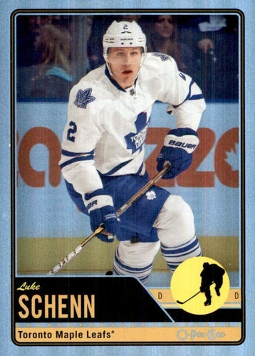 #365 Luke Schenn - Toronto Maple Leafs - 2012-13 O-Pee-Chee - Rainbow Hockey