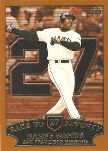 #365aa Barry Bonds - San Francisco Giants - 2002 Topps Baseball