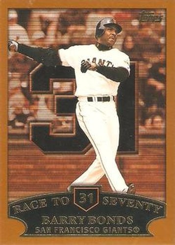 #365ae Barry Bonds - San Francisco Giants - 2002 Topps Baseball