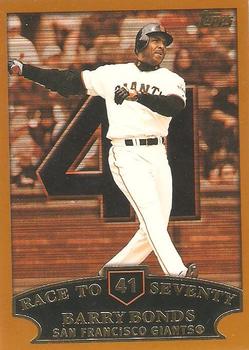 #365ao Barry Bonds - San Francisco Giants - 2002 Topps Baseball