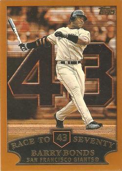 #365aq Barry Bonds - San Francisco Giants - 2002 Topps Baseball