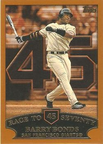#365as Barry Bonds - San Francisco Giants - 2002 Topps Baseball