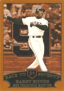 #365ay Barry Bonds - San Francisco Giants - 2002 Topps Baseball