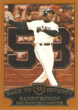 #365ba Barry Bonds - San Francisco Giants - 2002 Topps Baseball