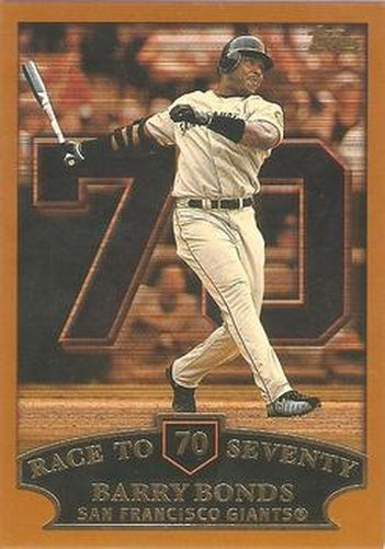 #365br Barry Bonds - San Francisco Giants - 2002 Topps Baseball