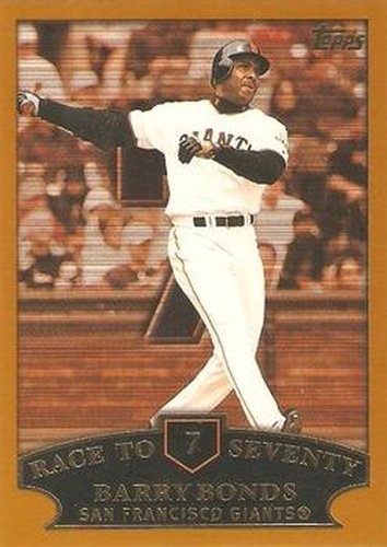 #365g Barry Bonds - San Francisco Giants - 2002 Topps Baseball