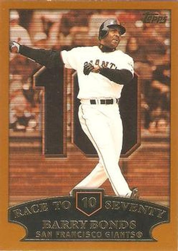 #365j Barry Bonds - San Francisco Giants - 2002 Topps Baseball