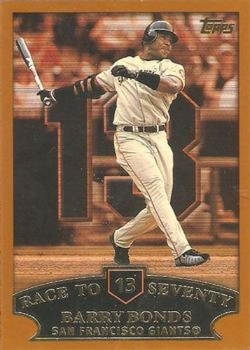 #365m Barry Bonds - San Francisco Giants - 2002 Topps Baseball