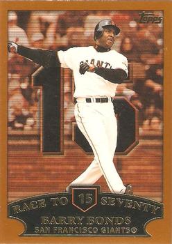 #365o Barry Bonds - San Francisco Giants - 2002 Topps Baseball