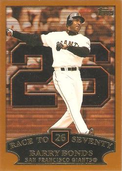 #365z Barry Bonds - San Francisco Giants - 2002 Topps Baseball