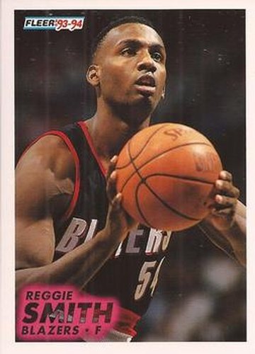 #366 Reggie Smith - Portland Trail Blazers - 1993-94 Fleer Basketball