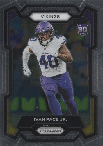 #366 Ivan Pace Jr. - Minnesota Vikings - 2023 Panini Prizm Football