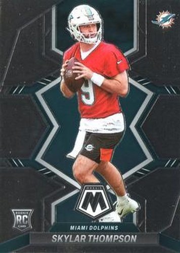 #366 Skylar Thompson - Miami Dolphins - 2022 Panini Mosaic Football