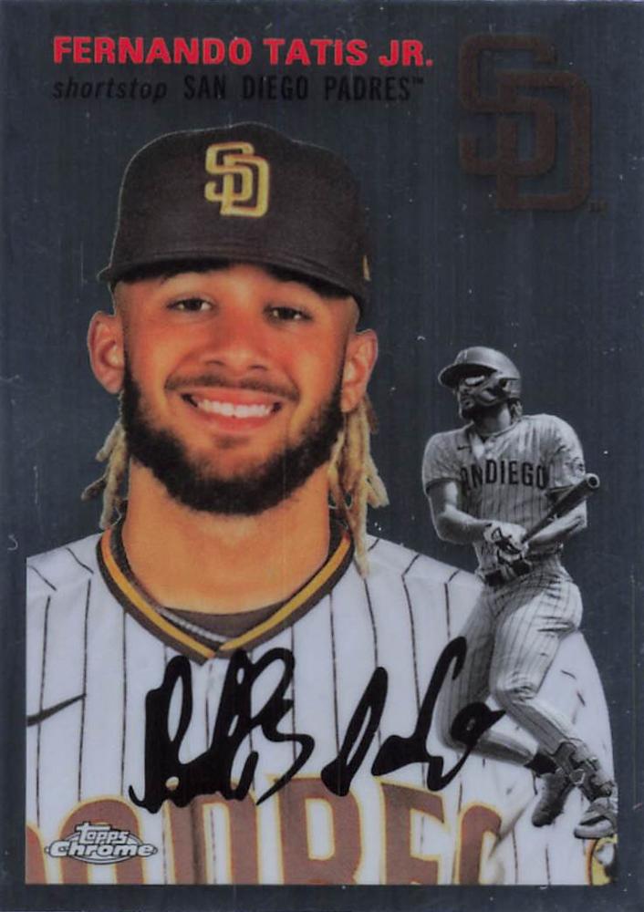 #366 Fernando Tatis - San Diego Padres - 2023 Topps Chrome Platinum Anniversary Baseball