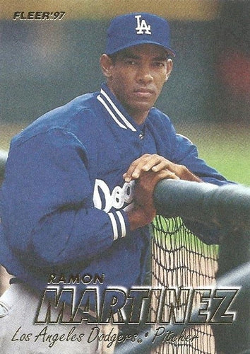 #366 Ramon Martinez - Los Angeles Dodgers - 1997 Fleer Baseball
