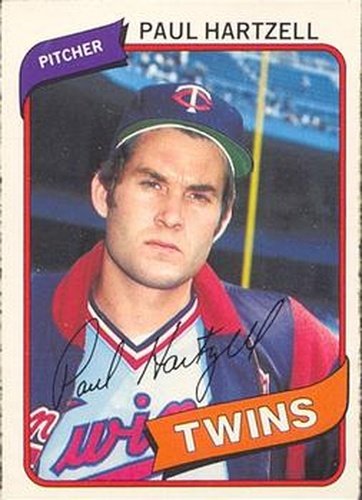 #366 Paul Hartzell - Minnesota Twins - 1980 O-Pee-Chee Baseball