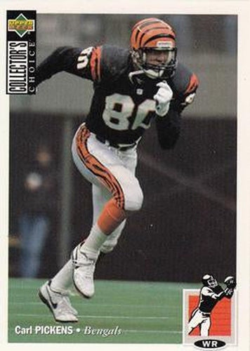 #366 Carl Pickens - Cincinnati Bengals - 1994 Collector's Choice Football