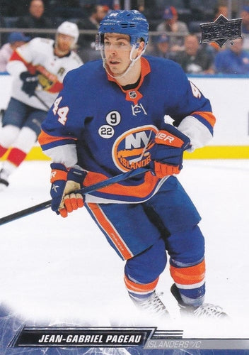 #367 Jean-Gabriel Pageau - New York Islanders - 2022-23 Upper Deck Hockey