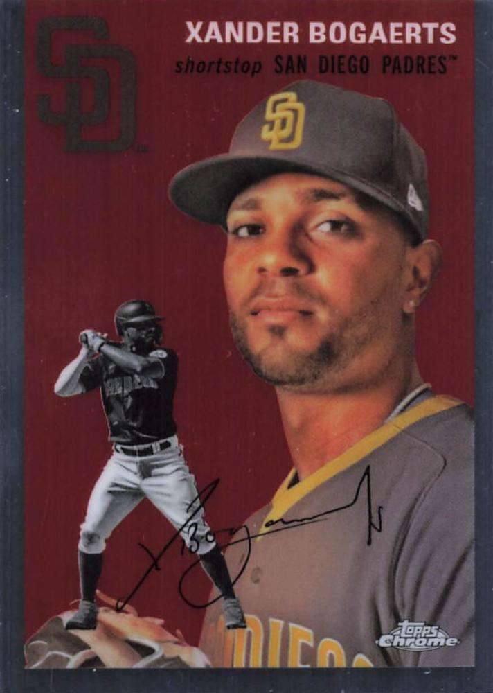 #367 Xander Bogaerts - San Diego Padres - 2023 Topps Chrome Platinum Anniversary Baseball