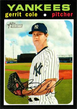 #367 Gerrit Cole - New York Yankees - 2020 Topps Heritage Baseball
