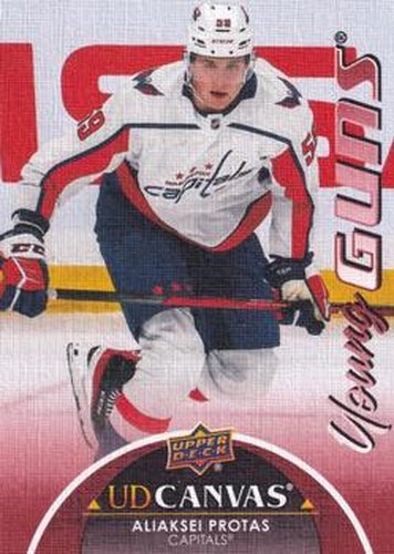 #C367 Aliaksei Protas - Washington Capitals - 2021-22 Upper Deck - UD Canvas Hockey
