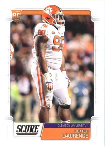#367 Dexter Lawrence - Clemson Tigers - 2019 Score Football